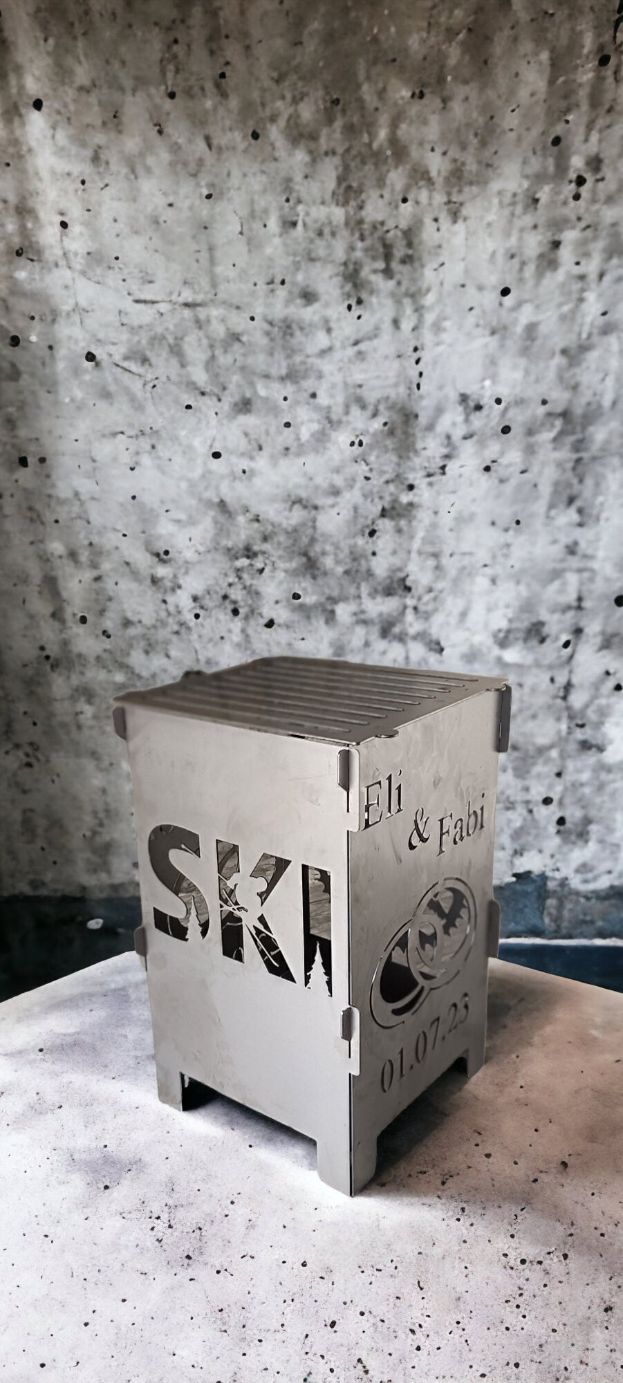 Feuertonne, Feuerkorb einfach Wunschmotiv senden !