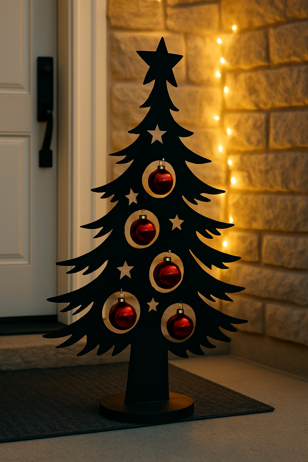 Metall-Weihnachtsbäume – Stilvoll. Zeitlos. Besonders. ✨ Edelrost oder schwarz