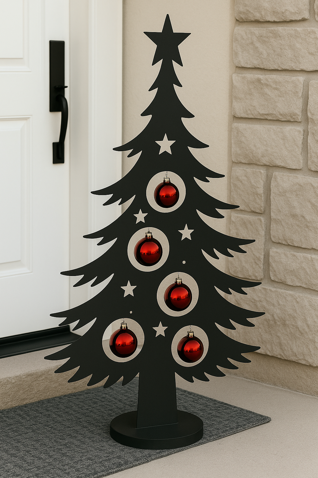 Metall-Weihnachtsbäume – Stilvoll. Zeitlos. Besonders. ✨ Edelrost oder schwarz
