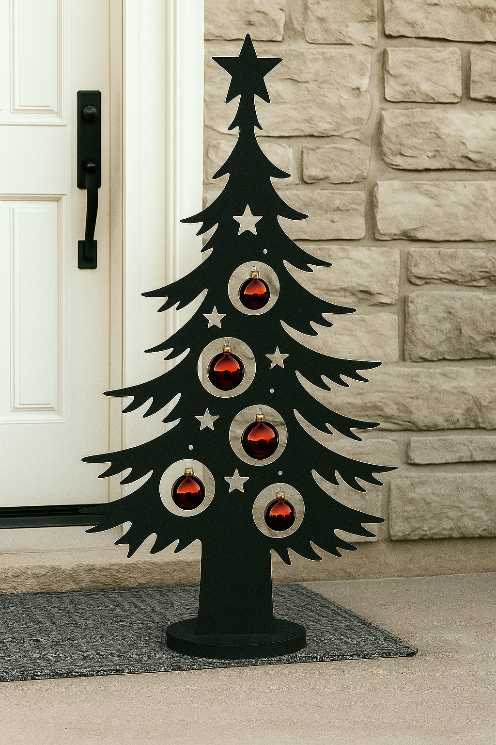 Metall-Weihnachtsbäume – Stilvoll. Zeitlos. Besonders. ✨ Edelrost oder schwarz