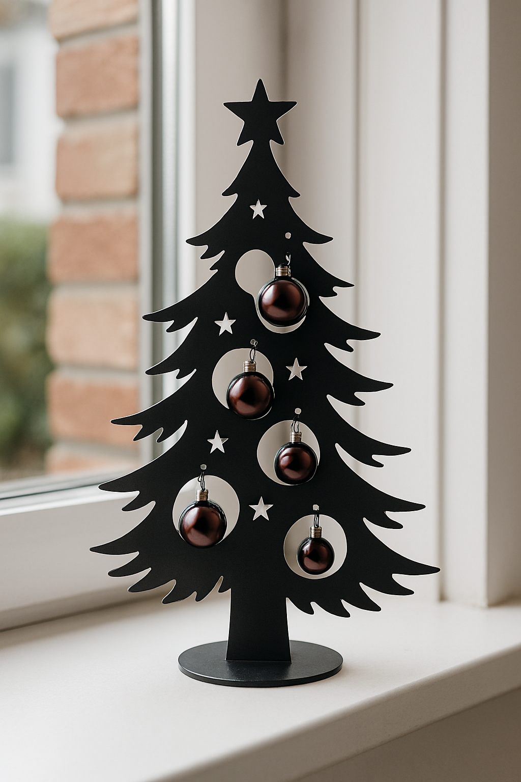 Metall-Weihnachtsbäume – Stilvoll. Zeitlos. Besonders. ✨ Edelrost oder schwarz