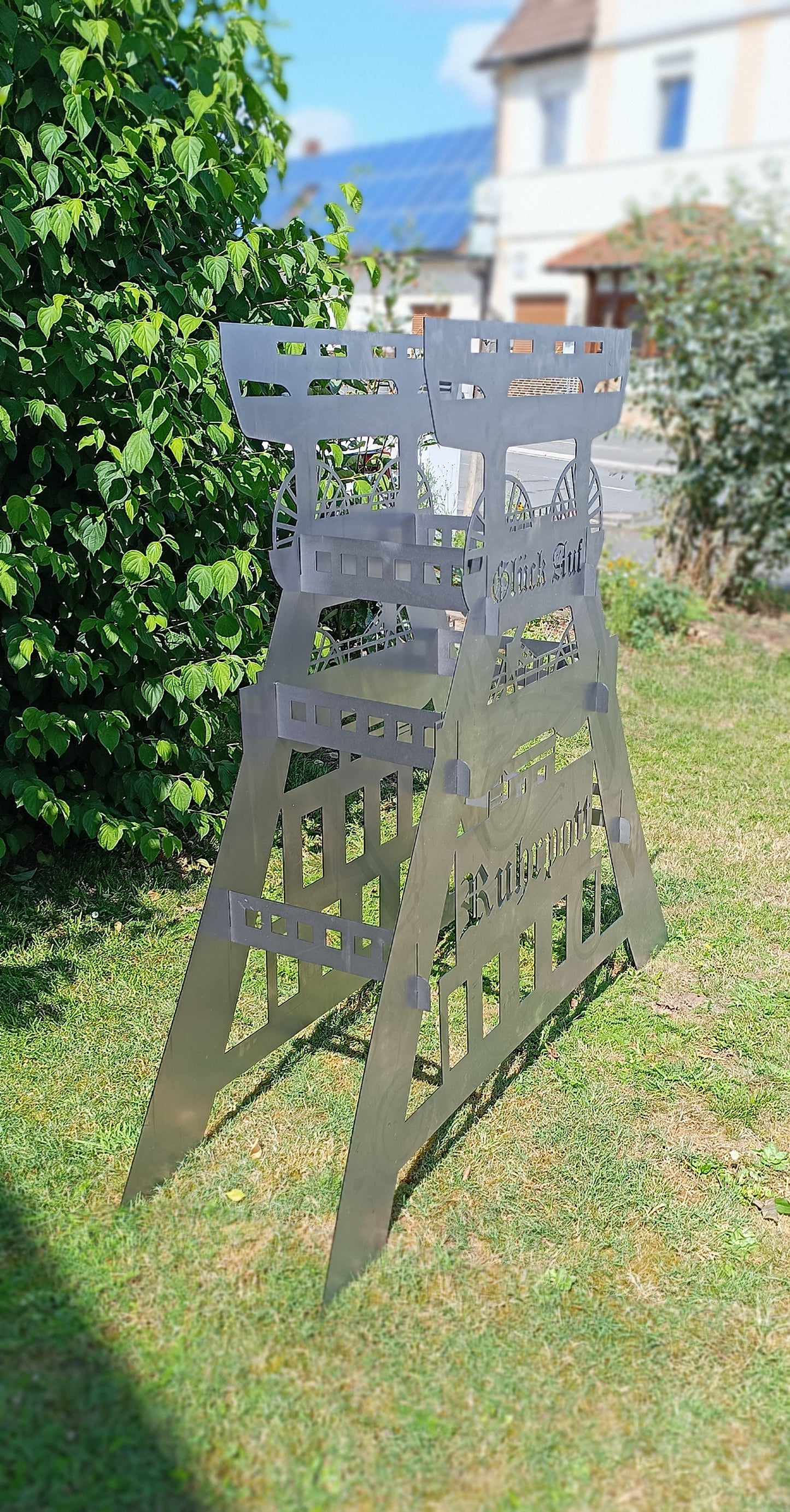 Förderturm Zeche Ruhrpott Glück Auf !