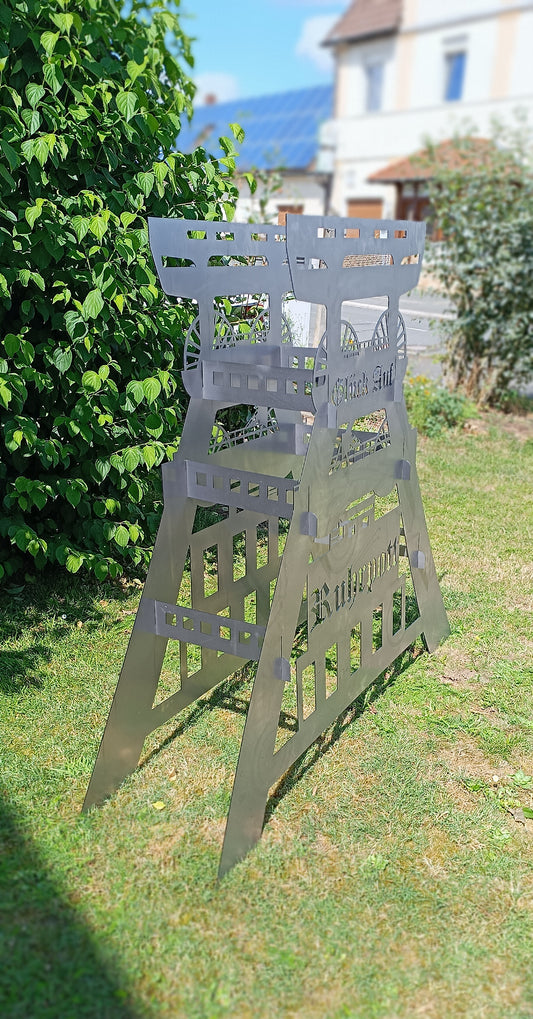 Förderturm Zeche Ruhrpott Glück Auf !