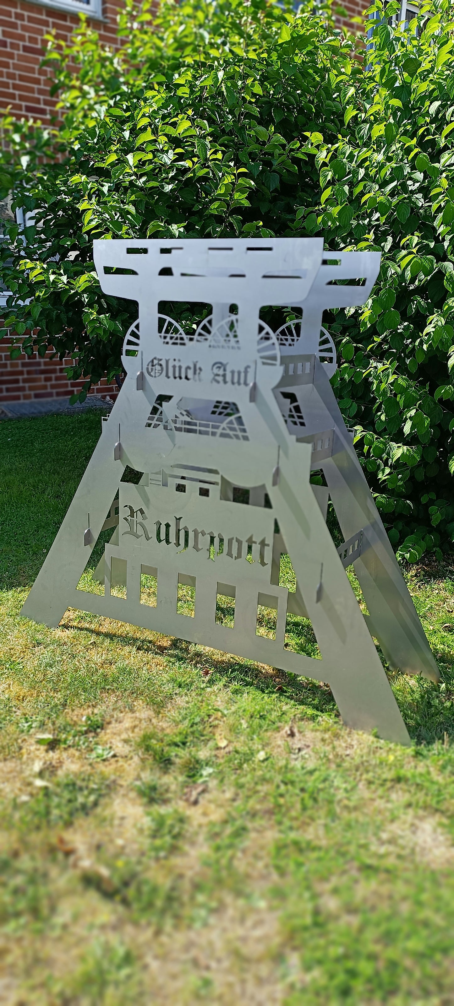 Förderturm Zeche Ruhrpott Glück Auf !