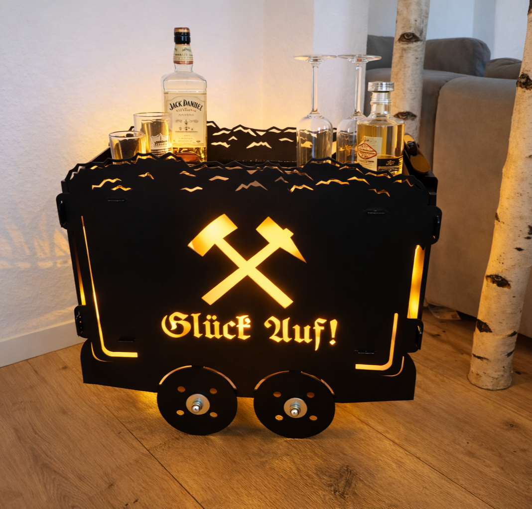 Lore – Feuertonne | Bar | Gartendeko | Ruhrpott-Style