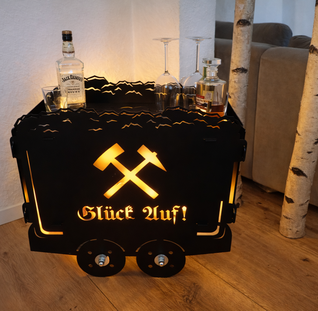 Lore – Feuertonne | Bar | Gartendeko | Ruhrpott-Style