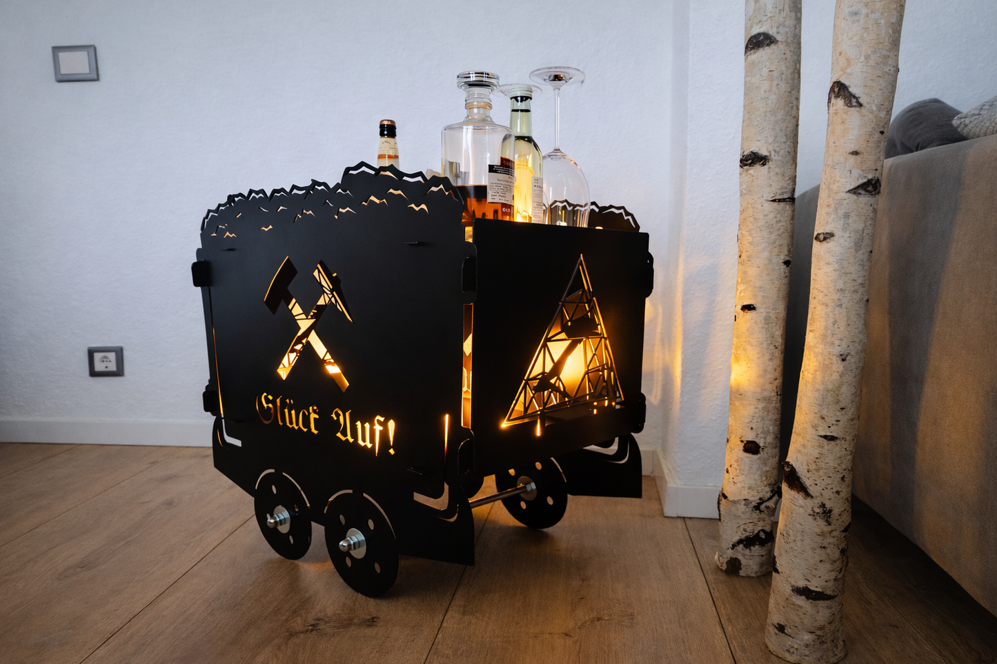 Lore – Feuertonne | Bar | Gartendeko | Ruhrpott-Style