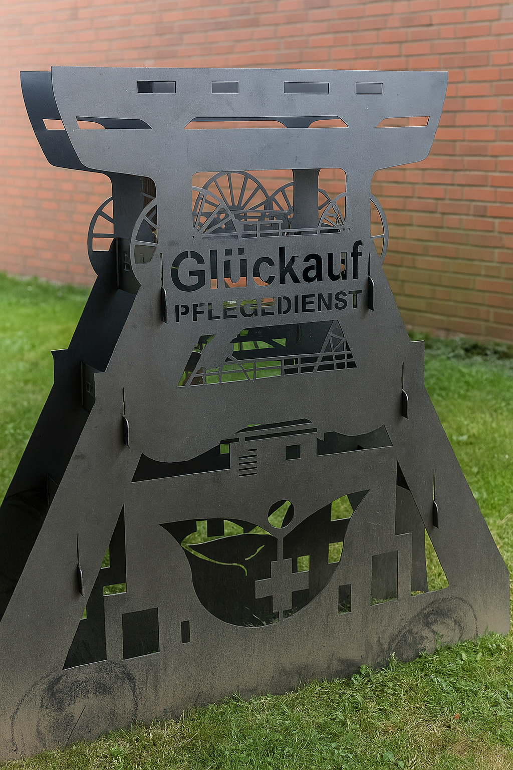 Förderturm Zeche Ruhrpott Glück Auf !
