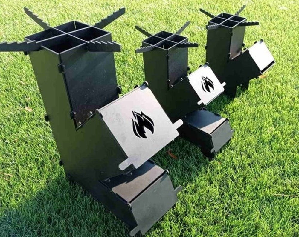 Dutch Oven Cannon Oven Camping Grill Raketengrill