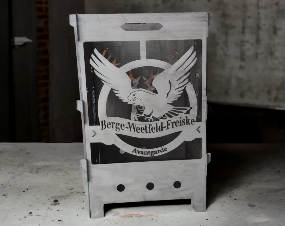 Feuertonne, Feuerkorb einfach Wunschmotiv senden !