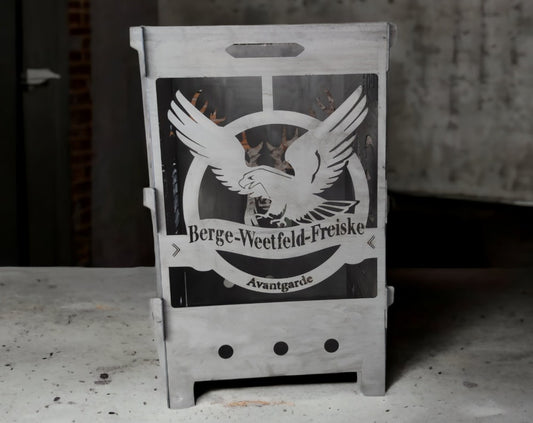 Feuertonne, Feuerkorb einfach Wunschmotiv senden !