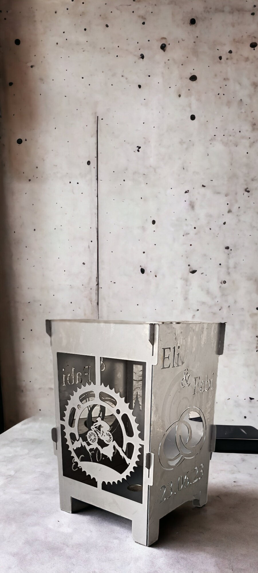 Feuertonne, Feuerkorb einfach Wunschmotiv senden !