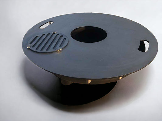 Grillplatte, Plancha, Feuerplatte für Grill und Feuertonnen